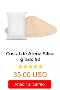 Arena Silica contra incendio grado 50