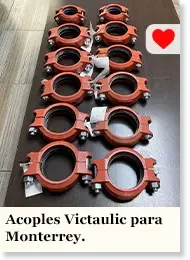 Acoples Victaulic para Monterrey