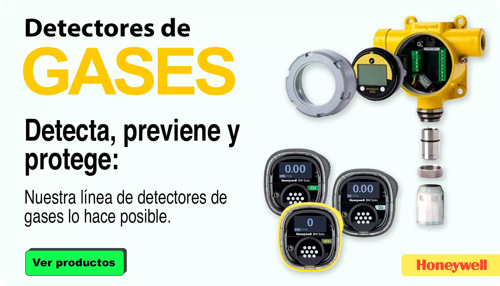 Detectores de gases